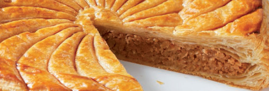 Galette des rois légère frangipane pommes