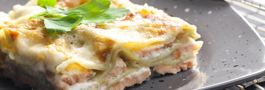 Lasagnes aux saumons