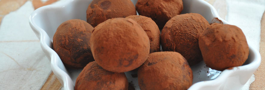 Truffes au chocolat